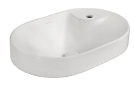 Chậu rửa bán âm bàn có lỗ gắn vòi Kohler Chalice K-31706T-1-0