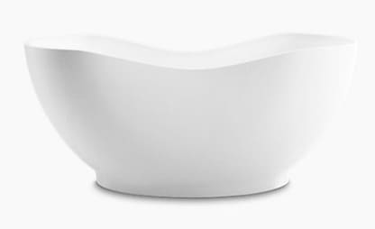 Bồn tắm lithocast đặt sàn 1,6m Kohler Abrazo K-1800T-0