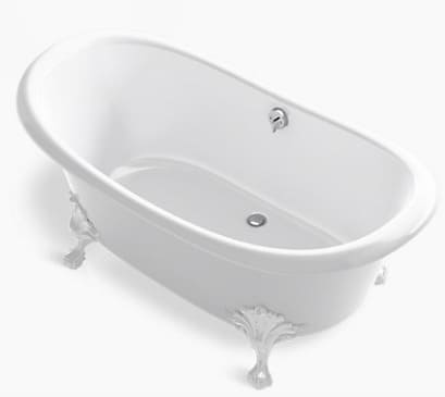 Bồn tắm đặt sàn gang tráng men 1.6m Kohler Artifacts K-21000T-0