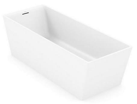 Bồn tắm lithocast đặt sàn hình chữ nhật 1,7m Kohler EVOK K-25314T-0