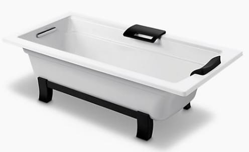 Bồn tắm đặt sàn gang tráng men 1.5m Kohler K-45594T-0