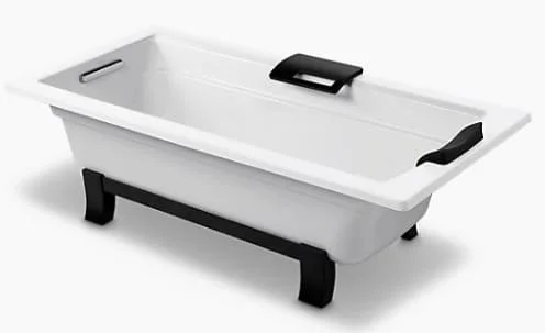 Bồn tắm đặt sàn gang tráng men 1.5m Kohler K-45594T-0