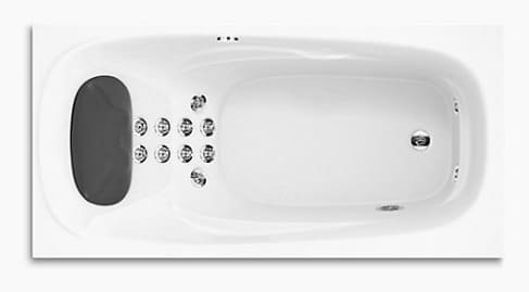 Bồn tắm thủy lực massage đặt lòng 1.6m Kohler Karess K-76441H-NW-0