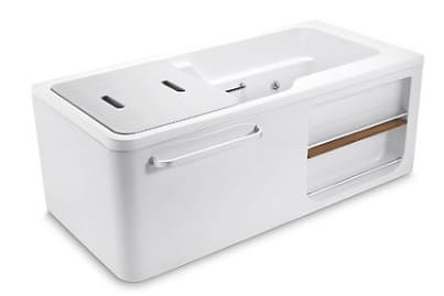 Bồn tắm thủy lực massage đặt góc bên phải 1.5m Kohler Aleutian K-99020T-0