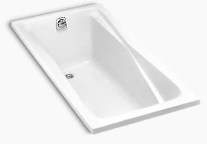 Bồn tắm đặt lòng 1.5m Kohler Hourglass K-1510T-0