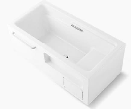 Bồn tắm tích hợp 1.7m đặt góc trái Kohler ALEUTIAN 2.0 K-24459T-0