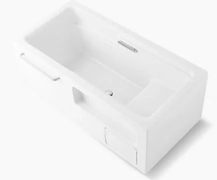 Bồn tắm tích hợp 1.7m đặt góc trái Kohler ALEUTIAN 2.0 K-24459T-0