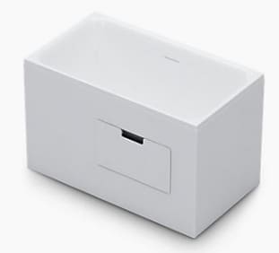 Bồn tắm 1,2M thiết kế đặt góc phải kèm bậc bước chân Kohler FLEXISPACE K-26758T-R-0