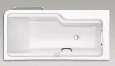 Bồn tắm đặt lòng đặt góc trái 1.5m Kohler Aleutian K-99015T-0