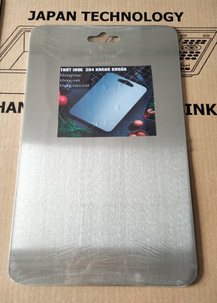 Thớt inox 304 khuyến mại theo chậu Lifusi LHS-10248XC