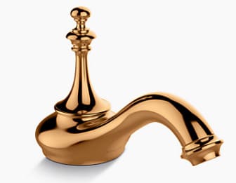 Thân vòi chậu rửa, thiết kế dạng ấm trà Kohler Artifacts K-72758T-RGD