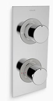 Mặt nạ 2 chiều cảm biến nhiệt âm tường Kohler K-99865T-9-CP