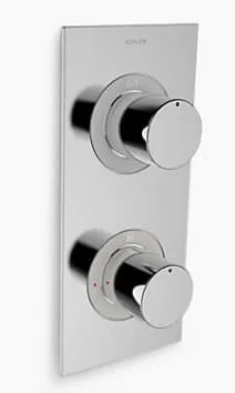 Mặt nạ 3 chiều cảm biến nhiệt âm tường Kohler K-99866T-9-CP