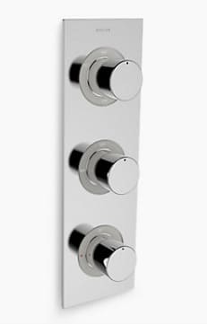 Mặt nạ 5 chiều cảm biến nhiệt âm tường Kohler K-9986T-9-CP