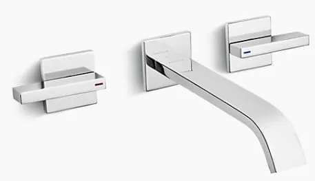 Vòi bồn tắm gắn tường Kohler Loure K-14712T-4-CP