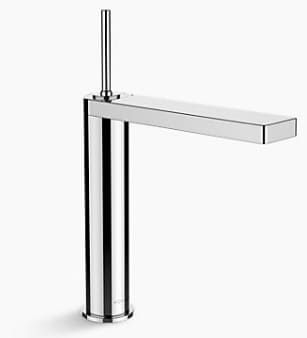 Vòi chậu rửa thân cao tay chỉnh dạng xoay Kohler Composed K-73053T-4-CP