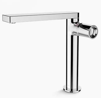 Vòi chậu rửa cao tay chỉnh dạng trụ bên thân vòi Kohler Composed K-73159T-B7-BN