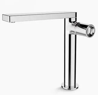 Vòi chậu rửa cao tay chỉnh dạng trụ bên thân vòi Kohler Composed K-73159T-B7-BN