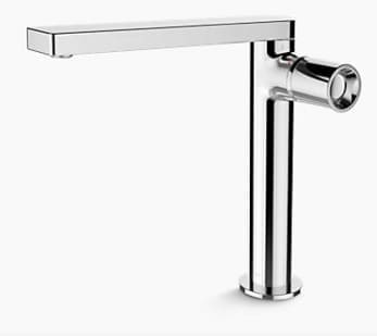 Vòi chậu rửa cao tay chỉnh dạng trụ bên thân vòi Kohler Composed K-73159T-B7-CP