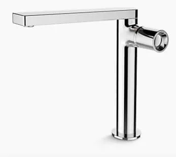 Vòi chậu rửa cao tay chỉnh dạng trụ bên thân vòi Kohler Composed K-73159T-B7-CP