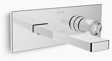 Vòi chậu rửa gắn tường Kohler Composed K-73061T-7-CP