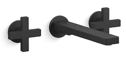 Vòi chậu rửa gắn tường Kohler Composed K-73067T-B3-BL