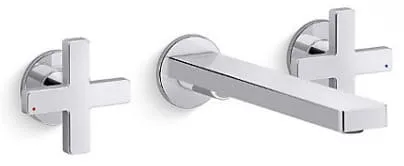 Vòi chậu rửa gắn tường Kohler Composed K-73067T-B3-CP