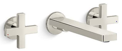 Vòi chậu rửa gắn tường Kohler Composed K-73067T-B3-SN