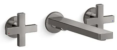 Vòi chậu rửa gắn tường Kohler Composed K-73067T-B3-TT