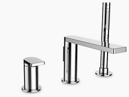 Vòi sen bồn tắm gắn bồn Kohler COMPOSED K-73078T-B4-2MB