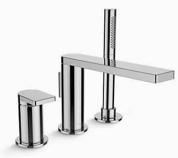 Vòi sen bồn tắm gắn bồn Kohler COMPOSED K-73078T-B4-TT