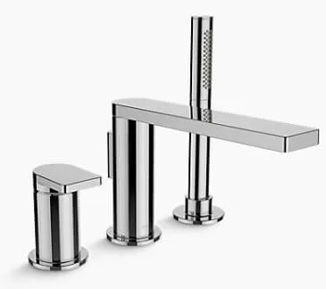 Vòi sen bồn tắm gắn bồn Kohler COMPOSED K-73078T-B4-TT