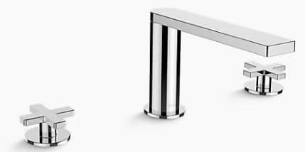 Vòi sen bồn tắm gắn thành bồn Kohler COMPOSED K-73081T-3-CP