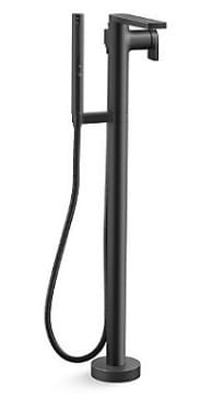 Sen vòi bồn tắm đặt sàn Kohler K-73087T-B4-BL