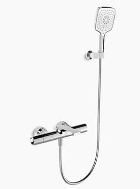 Vòi sen bồn tắm cảm biến nhiệt gắn tường Kohler Composed K-73110T-7-CP