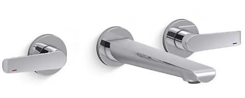 Vòi Lavabo Nóng Lạnh Âm Tường Mỹ Kohler Avid K-97359T-B4-RGD
