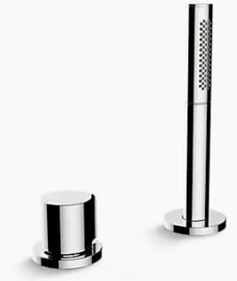 Vòi sen bồn tắm gắn thành bồn Kohler AVID K-97364T-B9-CP