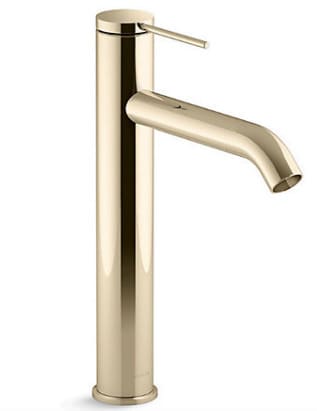 Vòi chậu rửa thân cao tay chỉnh đơn Kohler COMPONENTS K-77959T-4A-AF