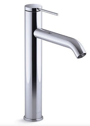 Vòi chậu rửa thân cao tay chỉnh đơn Kohler COMPONENTS K-77959T-4A-CP