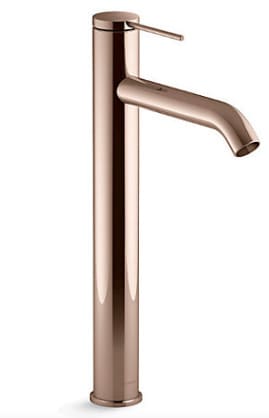 Vòi chậu rửa thân cao tay chỉnh đơn Kohler COMPONENTS K-77960T-4A-RGD