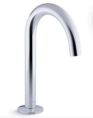 Vòi chậu rửa thiết kế dạng ống Kohler COMPONENTS K-77967T-2BL