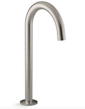Vòi chậu rửa thân cao thiết kế dạng ống Kohler COMPONENTS K-77965T-BN