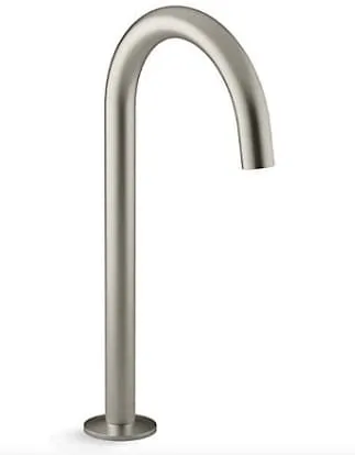 Vòi chậu rửa thân cao thiết kế dạng ống Kohler COMPONENTS K-77965T-BN