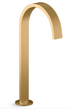 Vòi chậu rửa thân cao thiết kế dạng duy băng Kohler COMPONENTS K-77966T-2MB