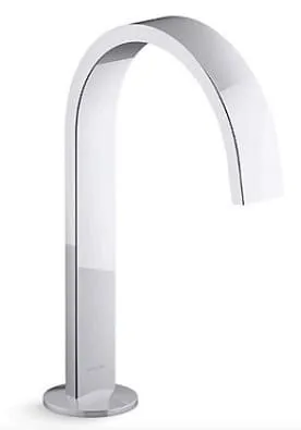 Vòi chậu rửa thân cao thiết kế dạng duy băng Kohler COMPONENTS K-77968T-2BL
