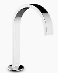 Vòi chậu rửa thân cao thiết kế dạng duy băng Kohler COMPONENTS K-77968T-TT