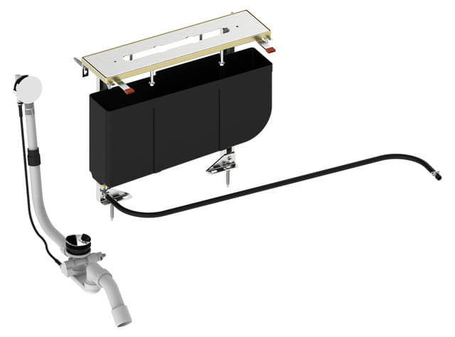 Hộp có định sen vòi bồn tắm + xi phông Keuco 51130000070