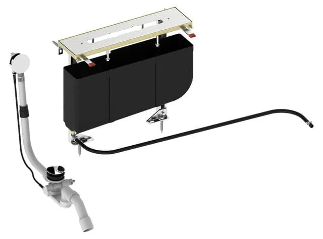 Hộp có định sen vòi bồn tắm + xi phông Keuco 51130000070