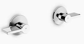 Tay chỉnh kép gắn tường Kohler Components K-77981T-4-BN