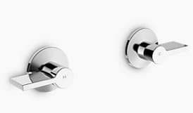 Tay chỉnh kép gắn tường Kohler Components K-77981T-4-TT